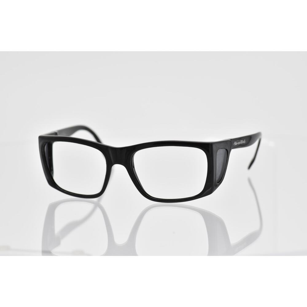 Bollé Black Vintage Sunglass / Eyeglass FRAMES ONLY - GOOD CONDITION